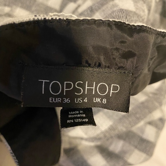 Top Shop Checkered Romper - Picture 7 of 7